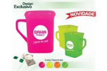 Caneca Quadrada Neon - 250ml - 10BR215SN